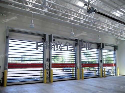 透明硬质快速门